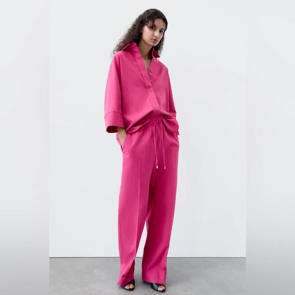 Zara‎ Linen Pants